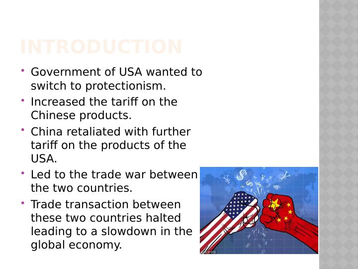 Trade War Between USA and China Topic 2022_2
