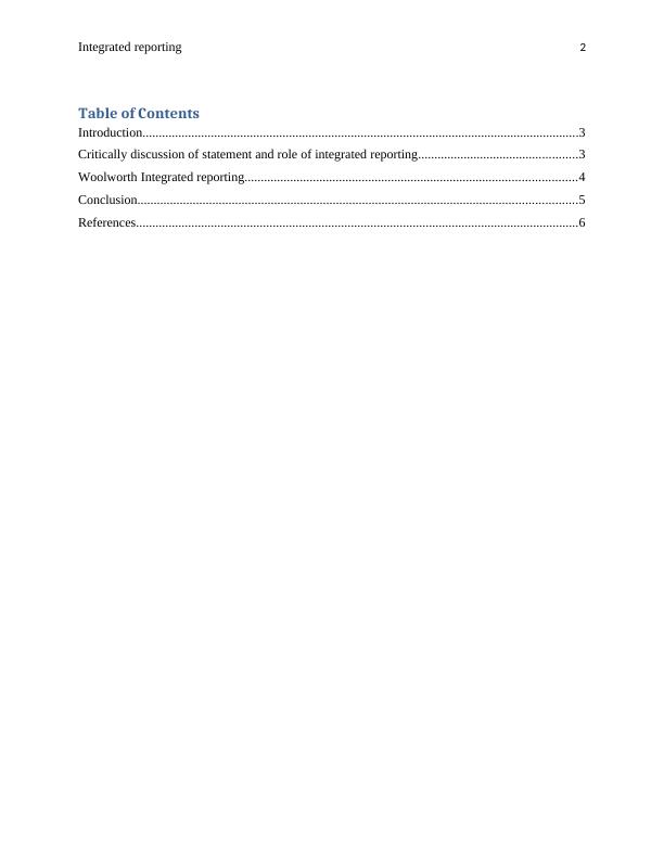 Woolworth Integrated Reporting - ACCY 115_2