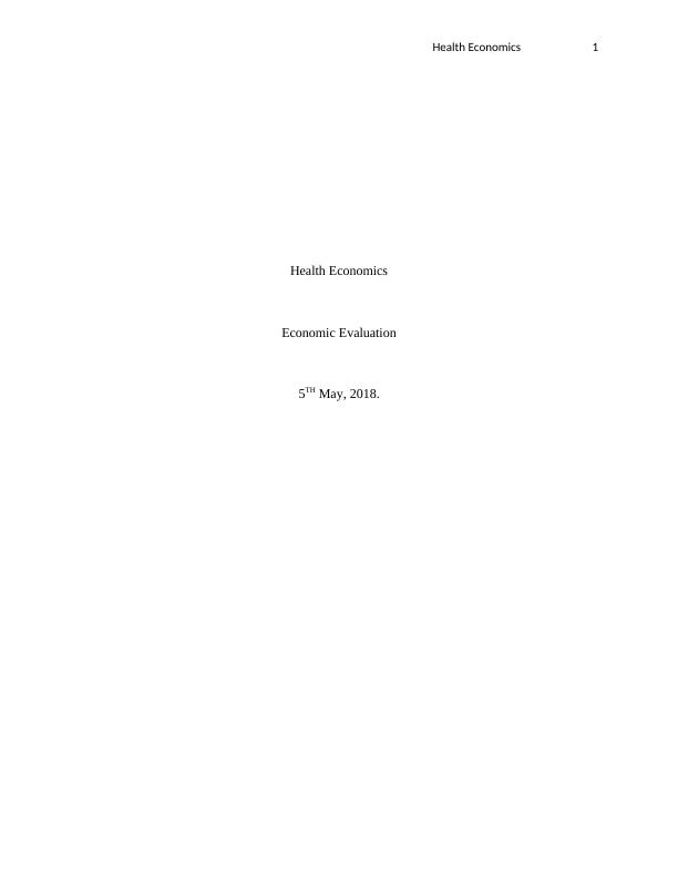 Health Economics Evaluation - PDF_1