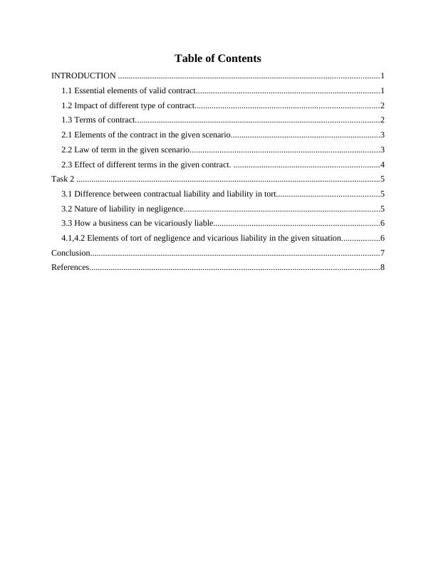 Report On Essential Elements To Form A Valid Contract_2