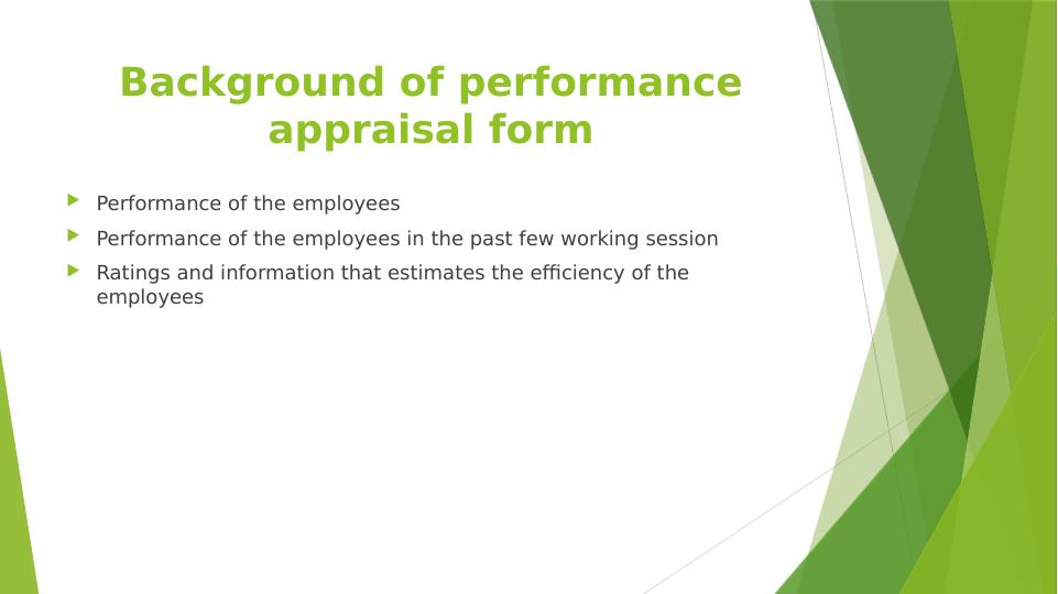 Performance appraisal form Performance of the employees Problem with performance appraisal form Performance evaluation form Performance of the employees E ffectiveness of the employees Performance app_3