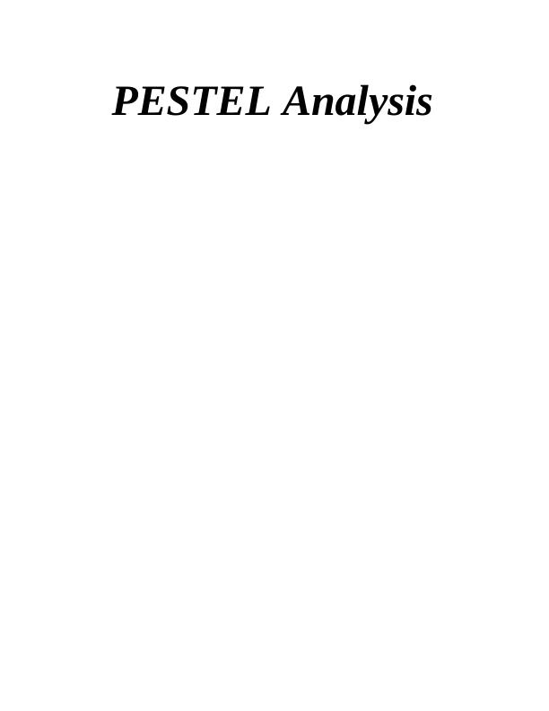 (solved) PESTEL Analysis - ALDI