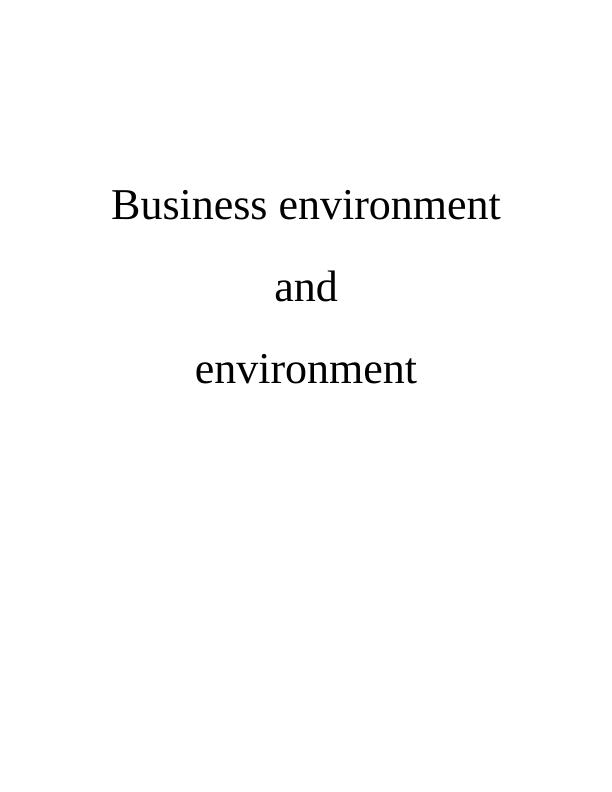 Business Environment - Toyota_1