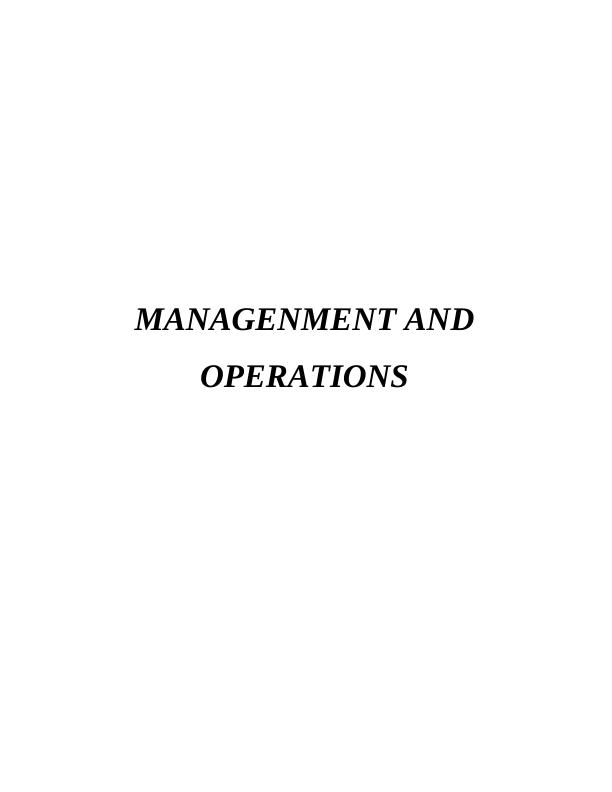 The role of managers and leaders in management and operations_1