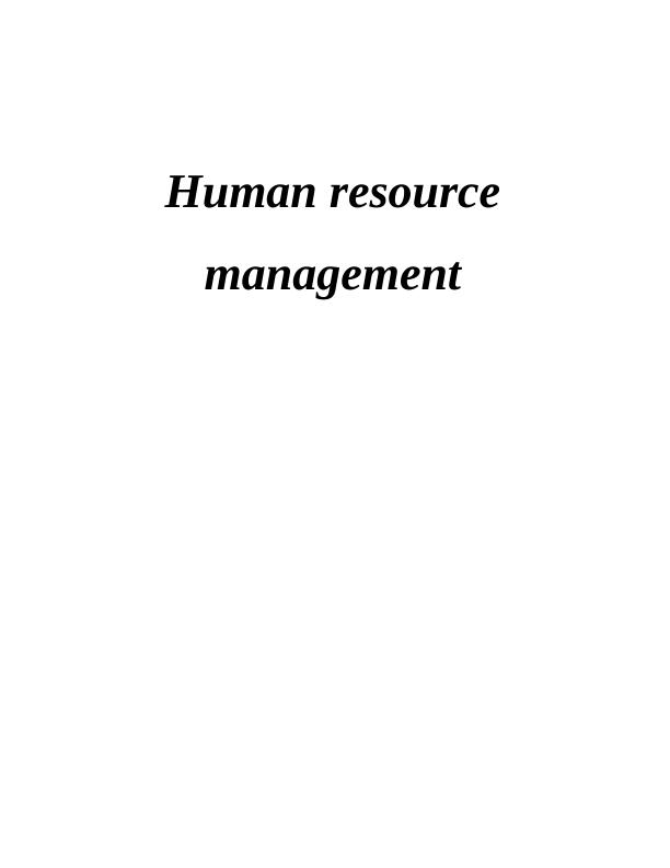 Human Resource Management Practice in raising Company's Profit and Productivity_1