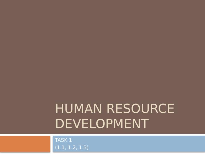 Human Resource Development_1
