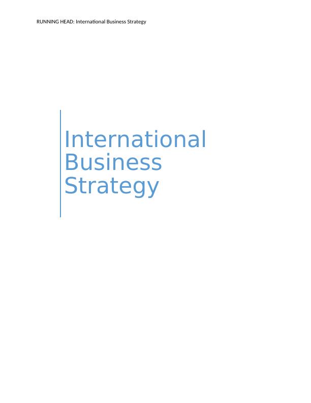 International Business Strategy (IBM) Contents Purpose 3 Scope 3 Limitation 3 Countries Shortlisted Countries 5 Poland Market Overview_1
