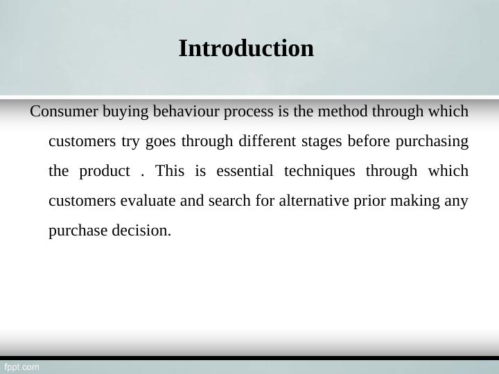 Consumer Decision Making Process & Consumer Behaviour_3