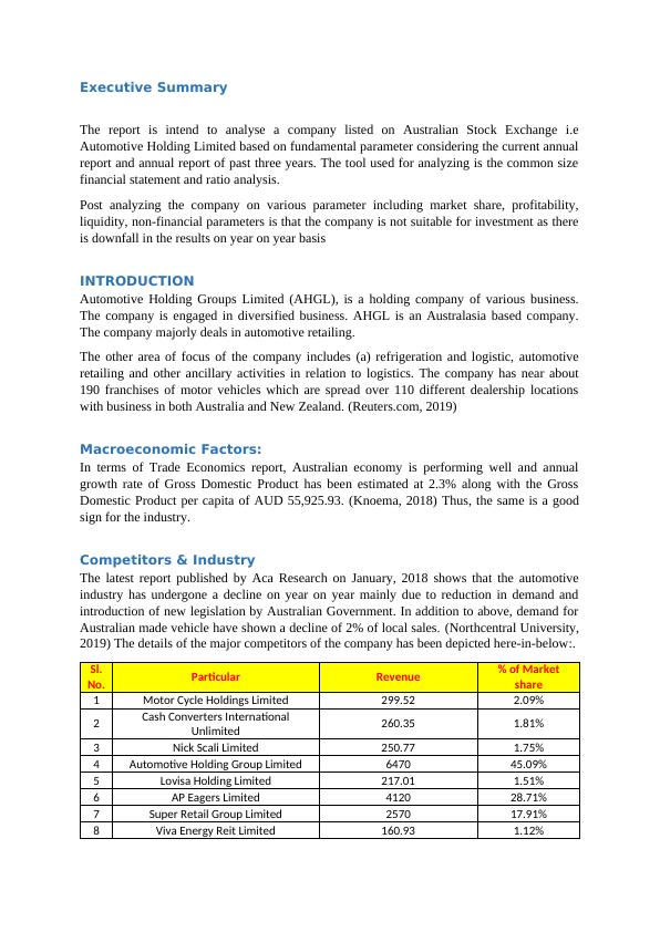 Analysis of Automotive Holding Group Limited based on Fundamental Parameters_3
