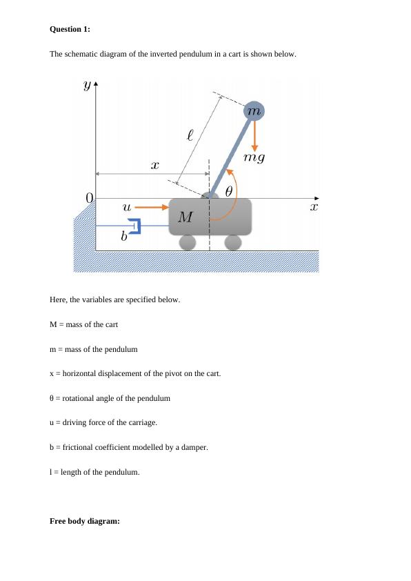Inverted Pendulum in a Cart: Equations and Simulation_2