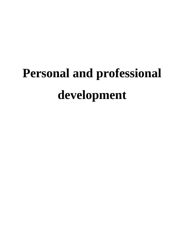 Self-managed learning: a tool for personal and professional development_1