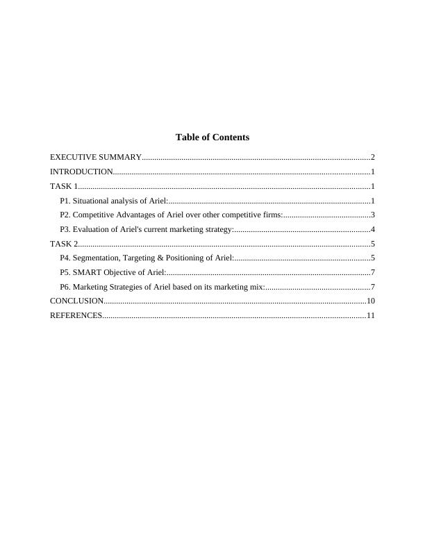 (PDF) Marketing strategy executive summary | assignment_3
