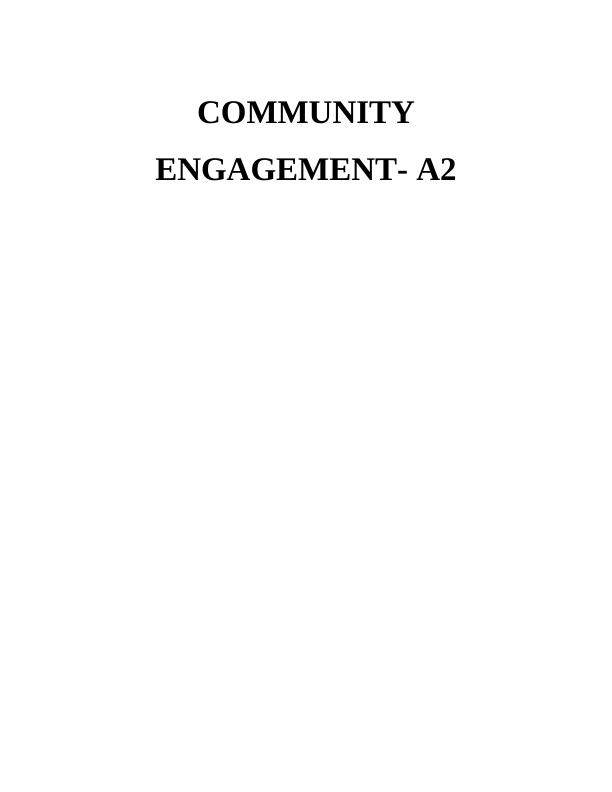 Community Engagement Assignment - Morrisons Supermarket Plc_1