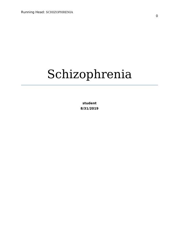 The development  of  schizophrenia_1