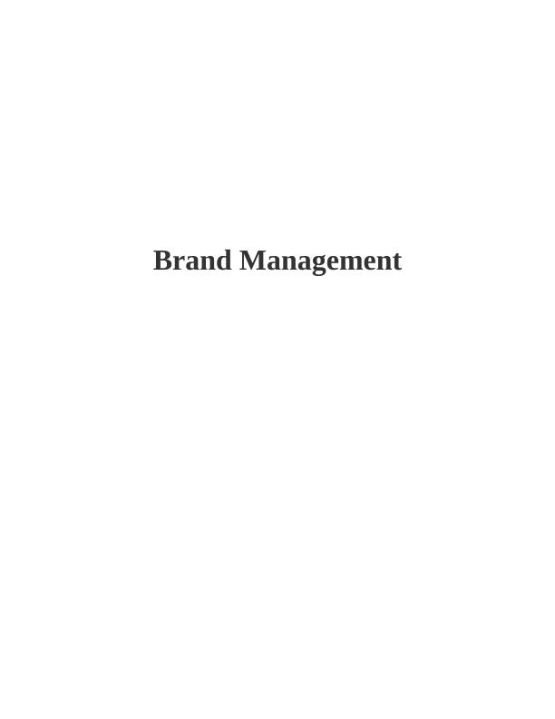 Brand Management: Strategies for Building and Managing Brand Equity_1