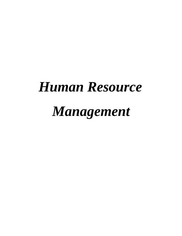 Sample Assignment Role of Manager in Organization_1