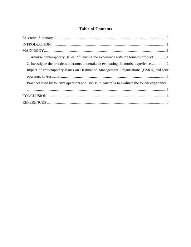 (PDF) Travel and Tourism Industry_3