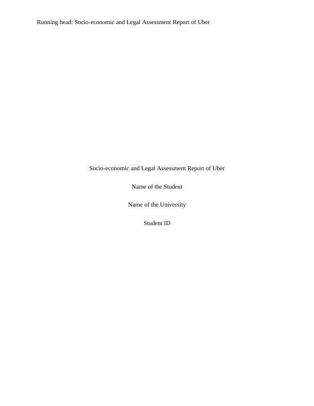 Socio-economic and Legal Assessment Report_1