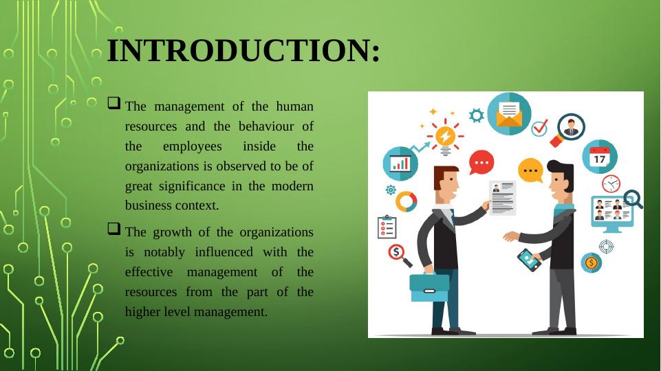 Human Resources Management and Organizational Behaviour -XYZ COMPANY Name of the Student ID Name of the University_2