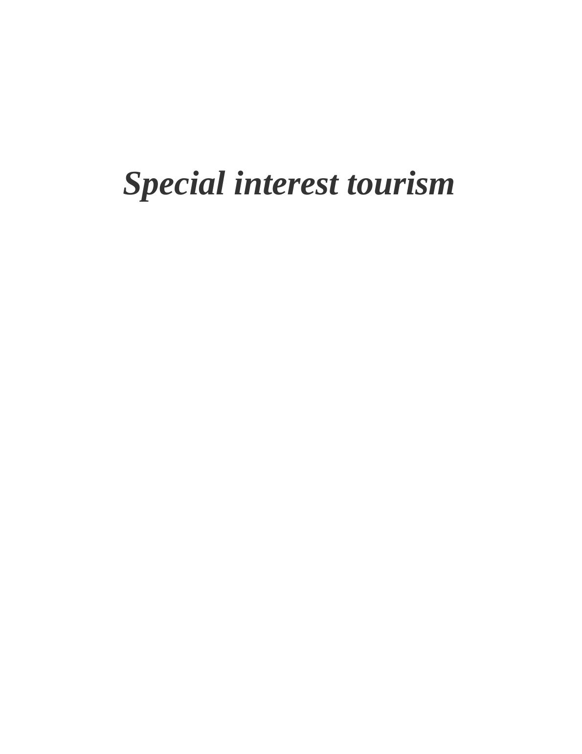 special-interest-tourism