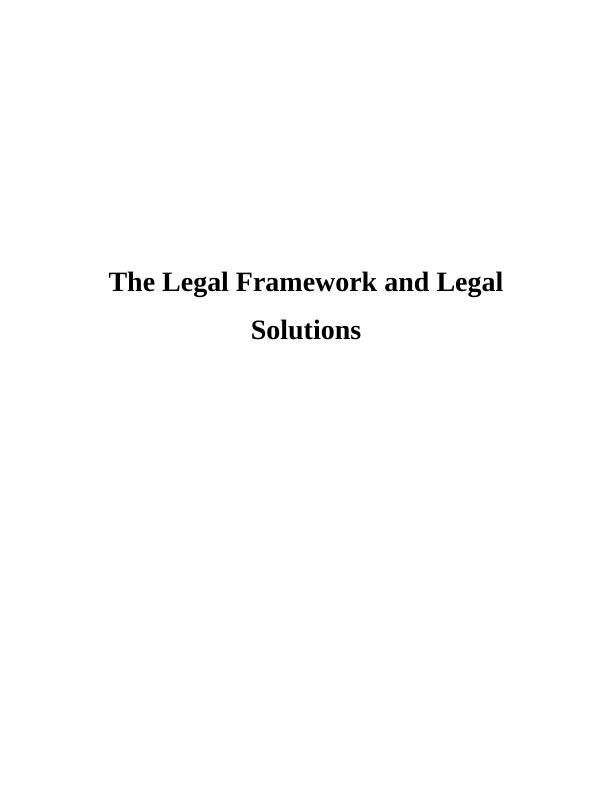 The Legal Framework and Legal Solutions PDF_1