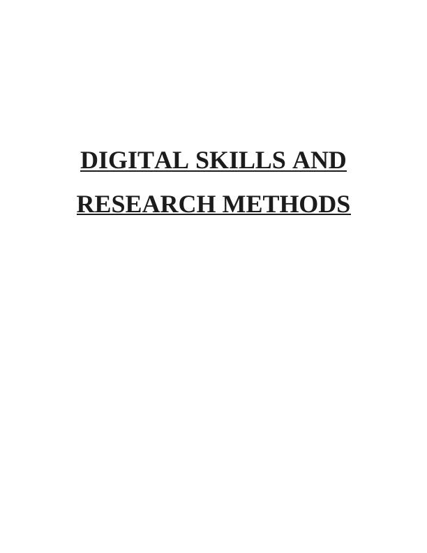 Digital Skills and Research Methods Assignment PDF_1