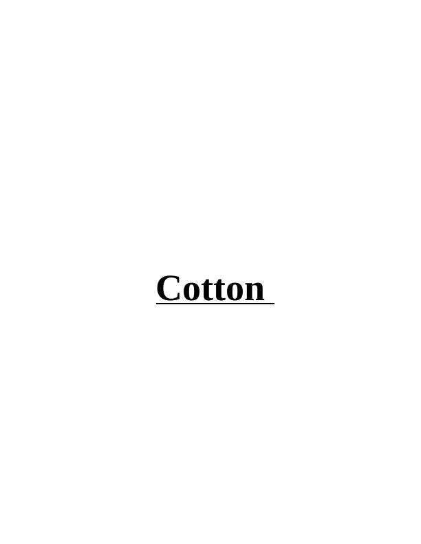 Report On Ways To Increase Maximize Cotton Yield & Quality_1