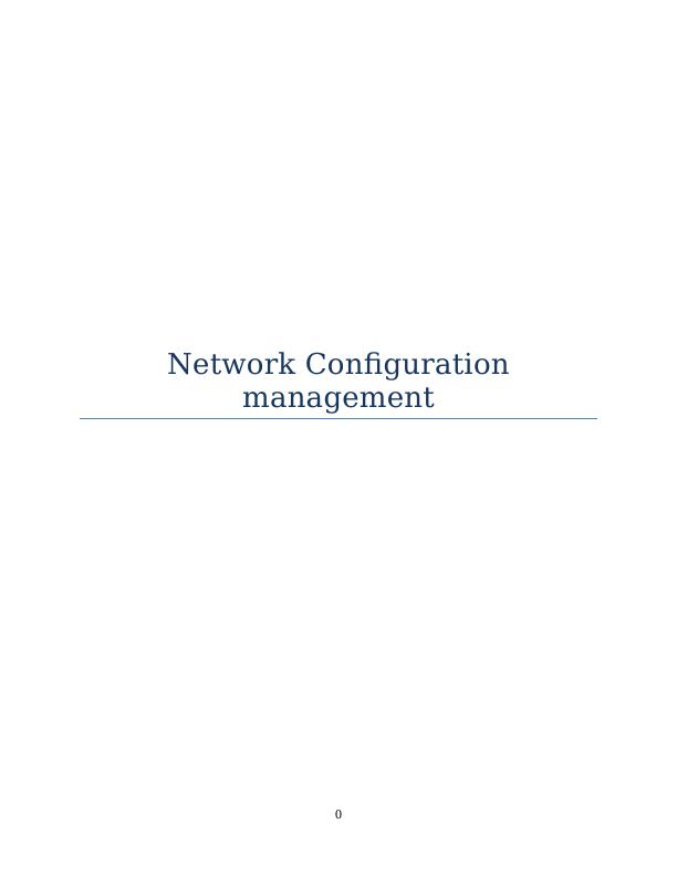 Network Configuration Management_1