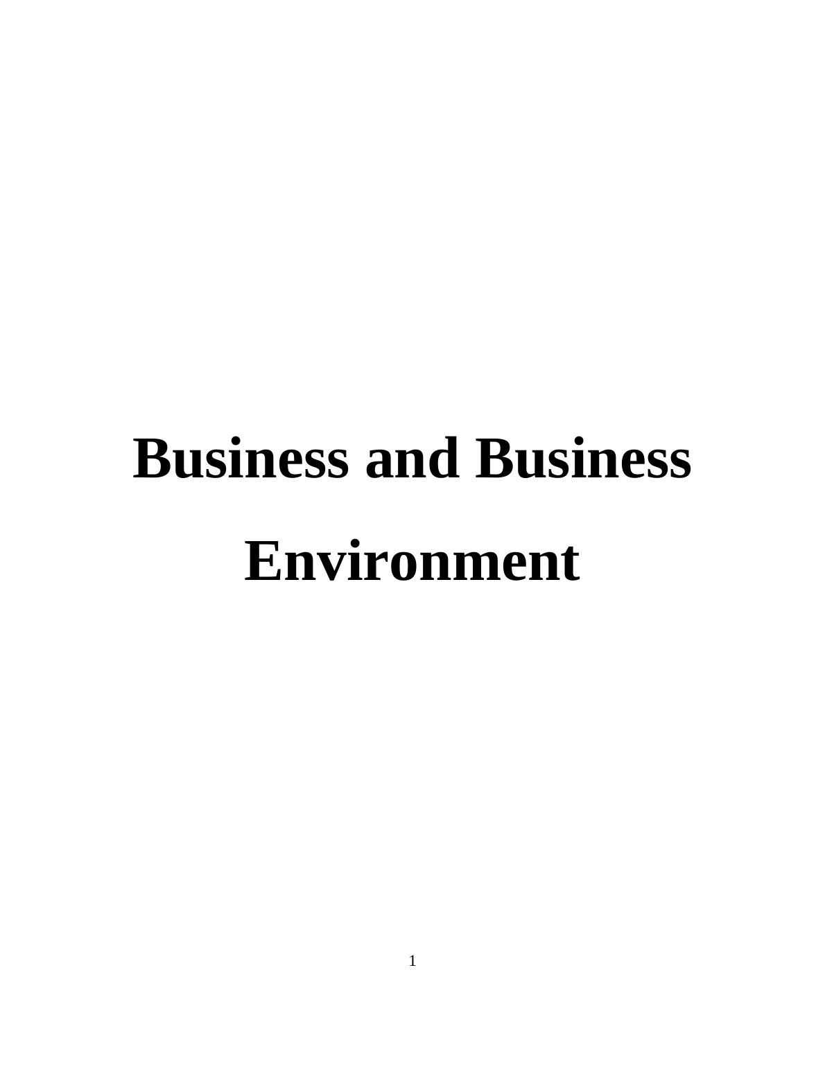 Case Study On Business Environment Of Tesco_1