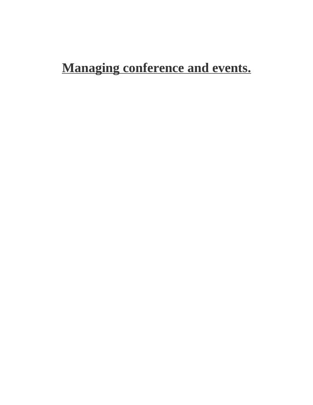 Managing Conference and Events_1