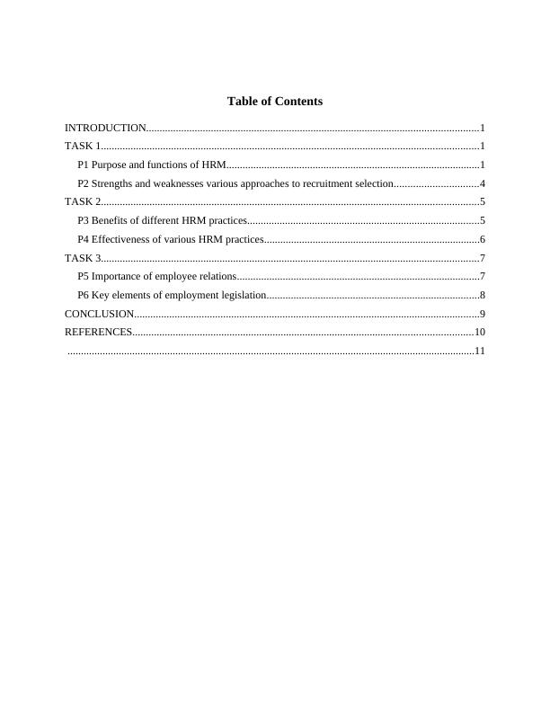 Effectiveness of Elements of the Human Resource Management - Report_2