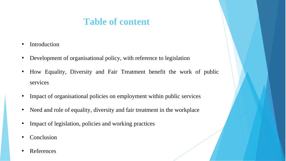 Effectiveness of Policies and Review of Equality Provision in Public Services_2