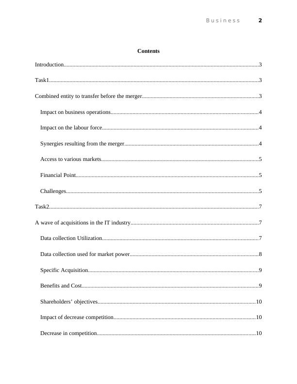 assignment clause for merger