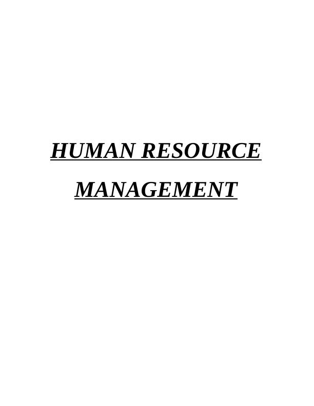 P1 Purpose & Functions of HRM Applicable to Workforce Planning_1