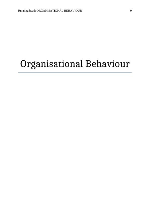 Organisational Behaviour Theories for Increasing Employee Productive_1
