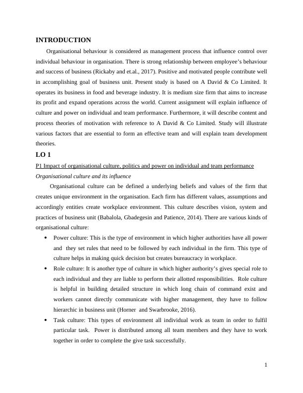 Organisational Behaviour: PDF_3