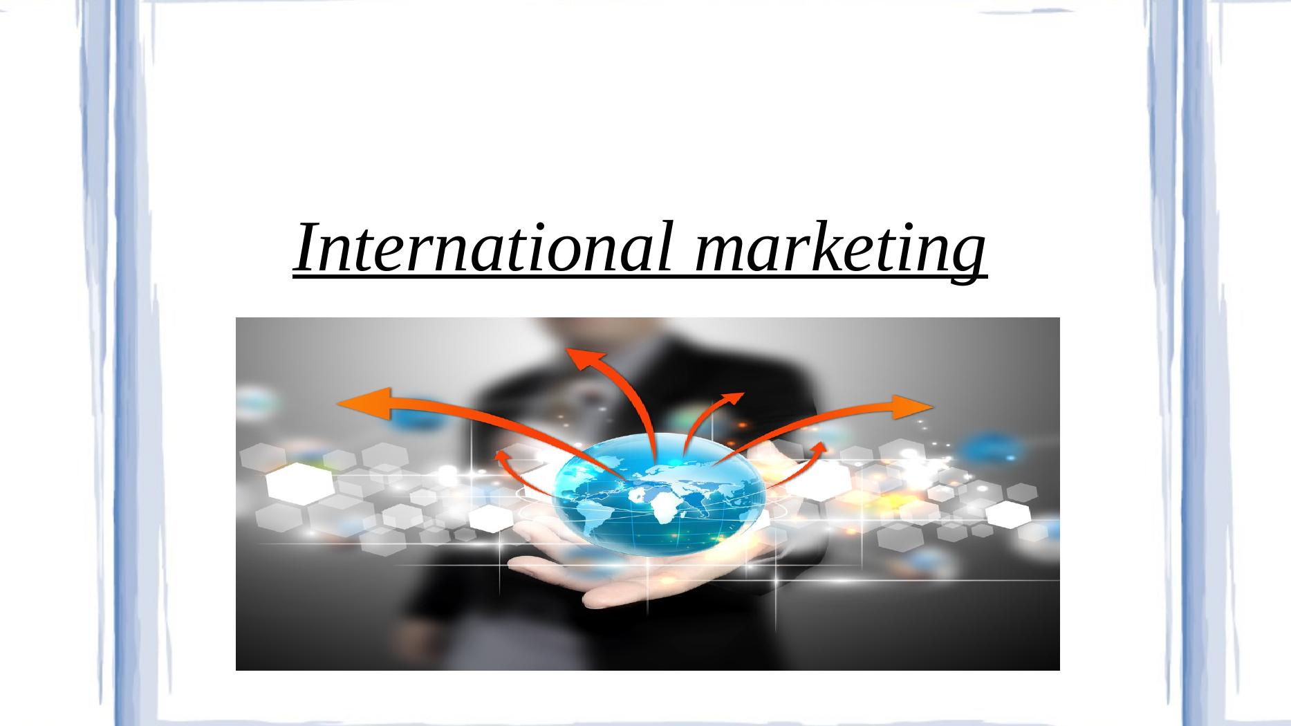 dissertation international marketing