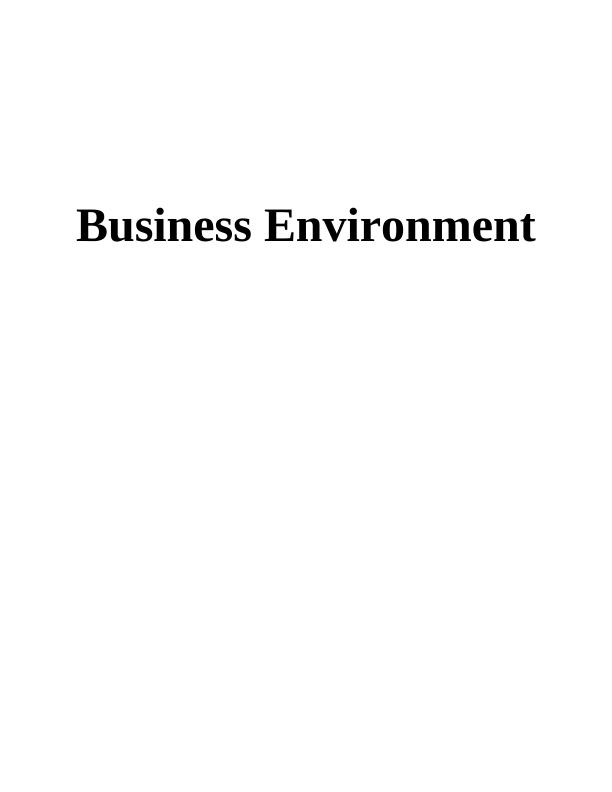 Business Environment of KFC_1