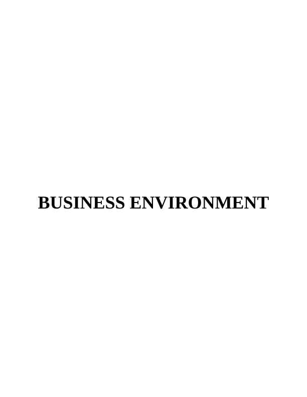 Business Environment: Types of Organizations, Stakeholder Objectives, and Strategies_1