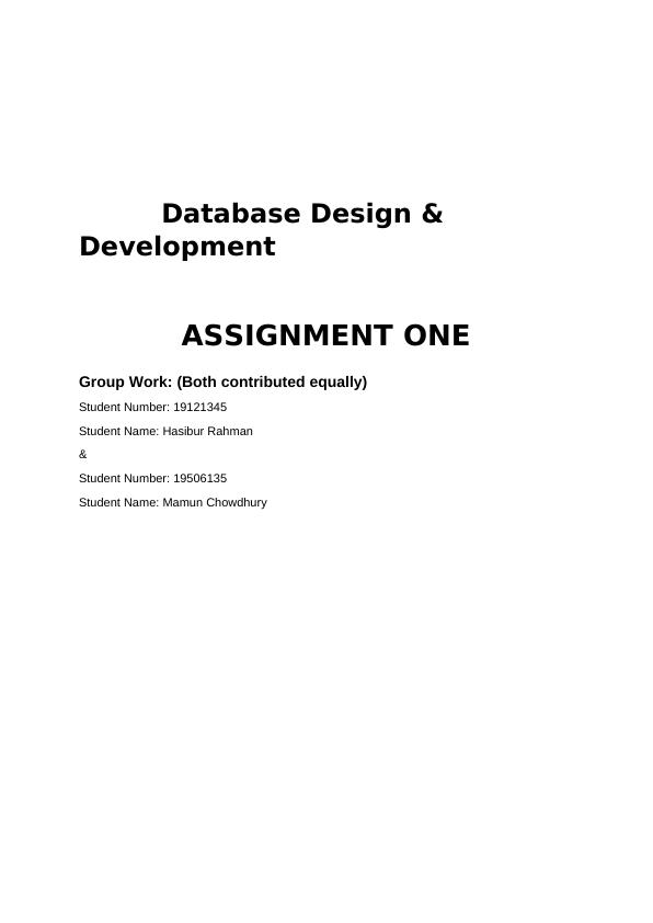 Database Design & Development - PDF_1