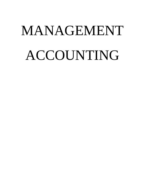 Management Accounting Imda tech | Report_1