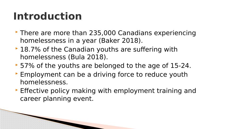 Homeless Youth Employment in Vancouver Desklib