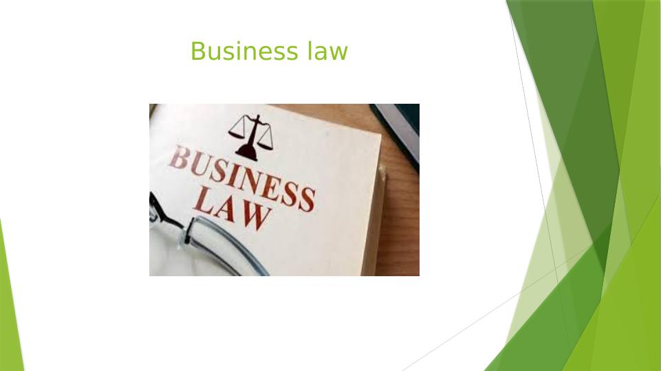 Business Law Presentation_1