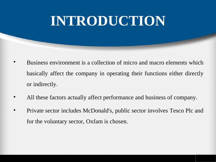 Business Environment Various types, size and scope of_3