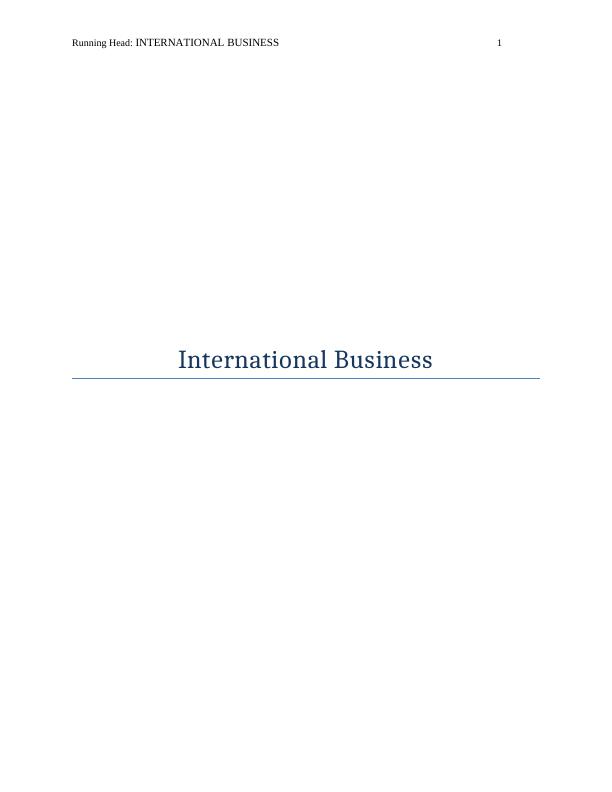 International  Business Assignment PDF_1