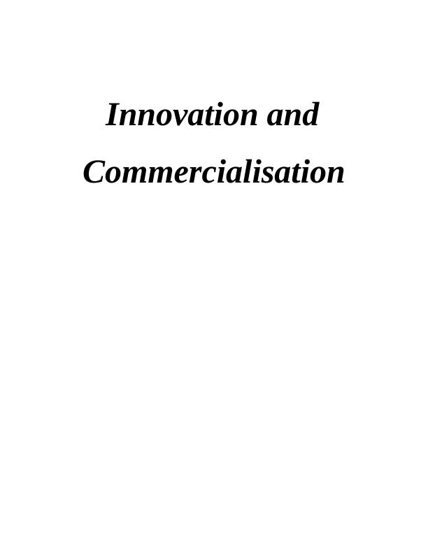 Innovation and Commercialisation - Unicorn Grocery Assignment_1