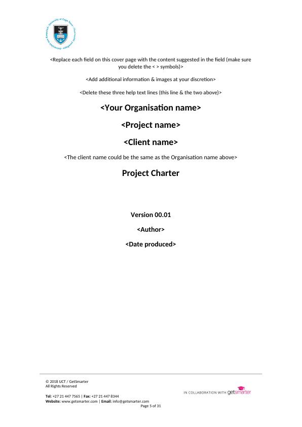 Ongoing Project Part 2 - Project Charter for Nominated Project_5