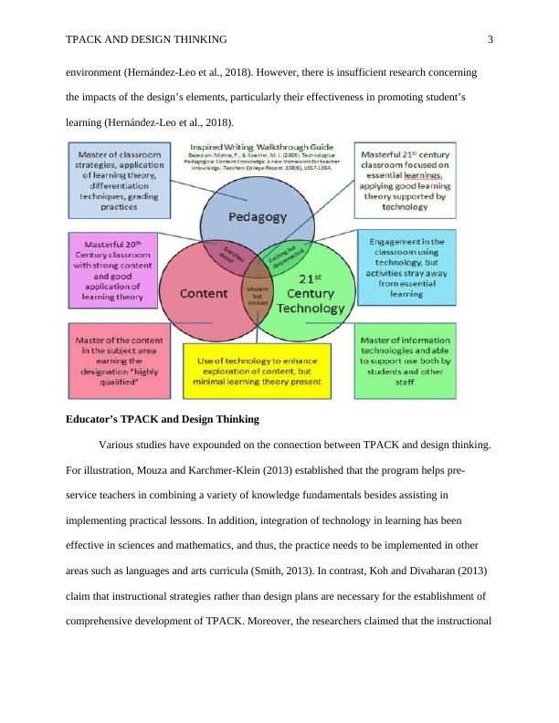 TPACK and Design Thinking -An Overview_3