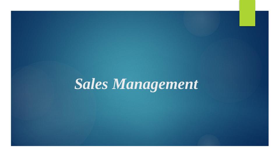 Sales Management: Principles and Techniques for All Hail The Biscuit_1
