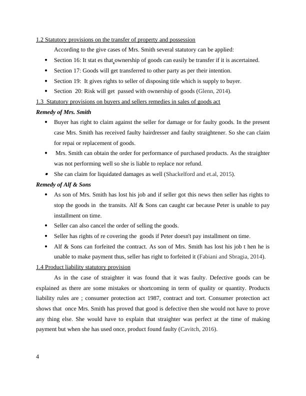 Sales Of Goods Act 1979 Law Assignment_4